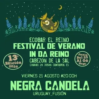 13ª edición del Festival de Verano de El Reino Ecobar · Cabezón de la Sal