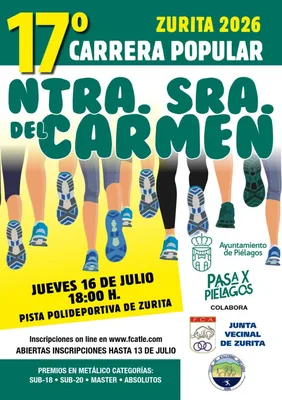 17ª Carrera Popular Nuestra Señora del Carmen · Zurita