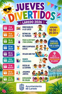 Actividades infantiles «Jueves divertidos» · Laredo