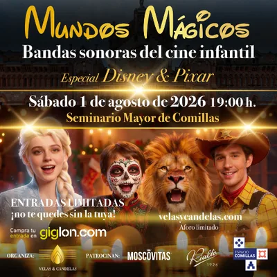 Concierto de bandas sonoras del cine infantil · Comillas