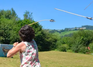Cazábamos en grupo · Santillana del Mar