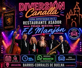 Cena Espectáculo Posada Medieval · Los Corrales de Buelna