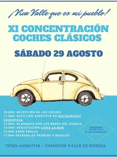 Concentración de coches clásicos · Ruesga