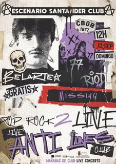 Concierto de Belarte y Missing · Santander