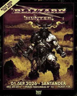 Concierto de Blizzard Hunter · Santander