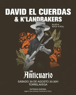 Concierto de David el cuerdas & K’alandrakers · Torrelavega