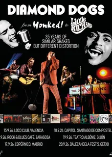 Concierto de Diamond Dogs · Gijón