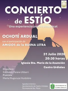 Concierto de «Estío» del Ochote Ardual · Castro-Urdiales