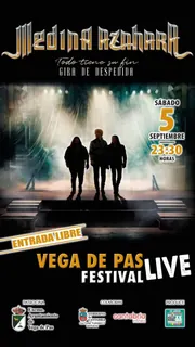 Concierto de Medina Azahara · Vega de Pas