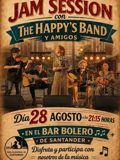 Concierto de The Happy’s Band · Santander