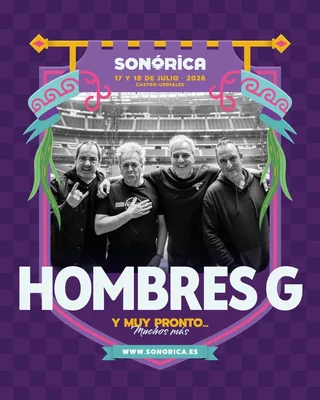 Concierto Hombres G Sonórica · Castro-Urdiales