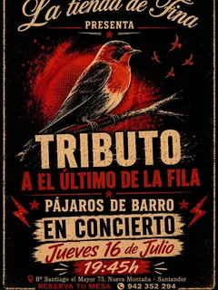Concierto Pájaros de Barro · Santander