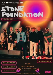 Concierto Stone Foundation · Santander