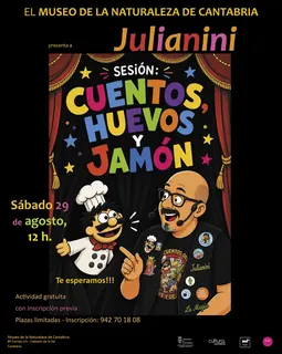 Cuentos, Huevos y Jamón con JULIANINI · Cabezón de la Sal