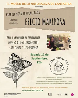 Efecto Mariposa – Experiencia teatralizada con CUENTURALEZA · Cabezón de la Sal