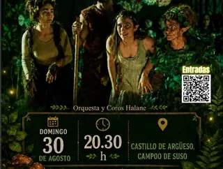 Espectáculo «El bosque mágico del Trasgu» · Castillo