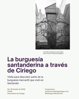 Exposición La burguesía santanderina a través de Ciriego · Santander