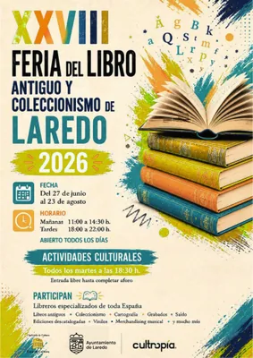 Feria del Libro Antiguo y de Ocasión · Laredo