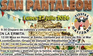 Festividad de San Pantaleón en Galizano