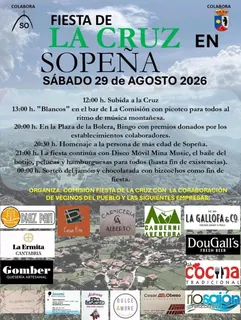Fiesta de la Cruz en Sopeña · Cabuérniga