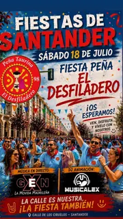 Fiesta Peña El Desfiladero · Santander