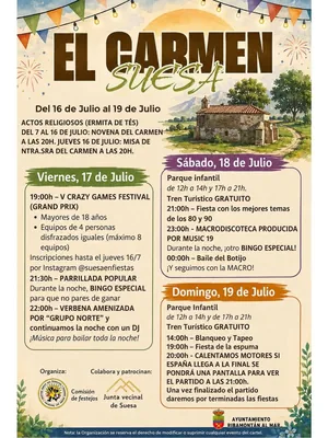 Fiestas del Carmen · Suesa