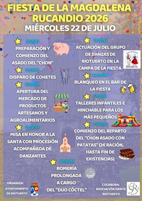 Fiestas de la Magdalena · Rucandio