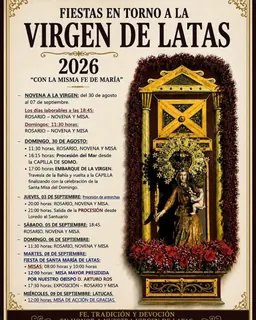 Fiestas de la Virgen de Latas · Ribamontán al Mar
