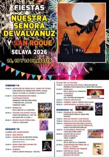 Fiestas de Nuestra Señora de Valvanuz y San Roque · Selaya