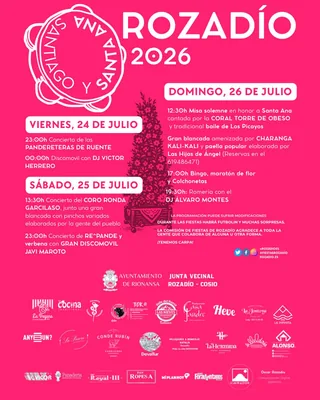 Fiestas de Rozadío · Rionansa