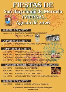 Fiestas de San Bartolomé · Meruelo