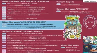 Fiestas de San Millán · Novales