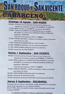Fiestas de San Roque · Cabárceno