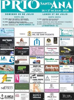 Fiestas de Santa Ana en Prío