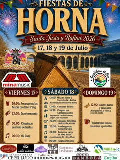 Fiestas de Santa Justa y Rufina · Horna de Ebro