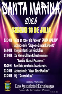 Fiestas de Santa Marina · Entrambasaguas
