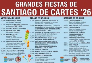 Fiestas de Santiago · Cartes