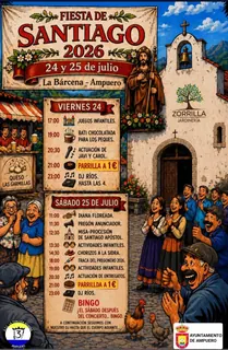 Fiestas de Santiago · La Bárcena