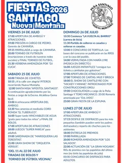 Fiestas de Santiago · Santander