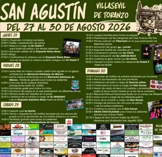 Fiestas de San Agustín de Villasevil