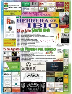 Grandes Fiestas de Herrera de Ibio
