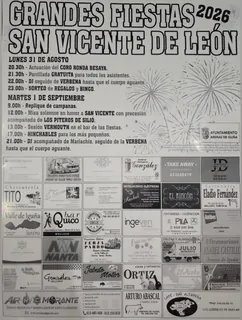 Grandes Fiestas de San Vicente de León · Arenas de Iguña