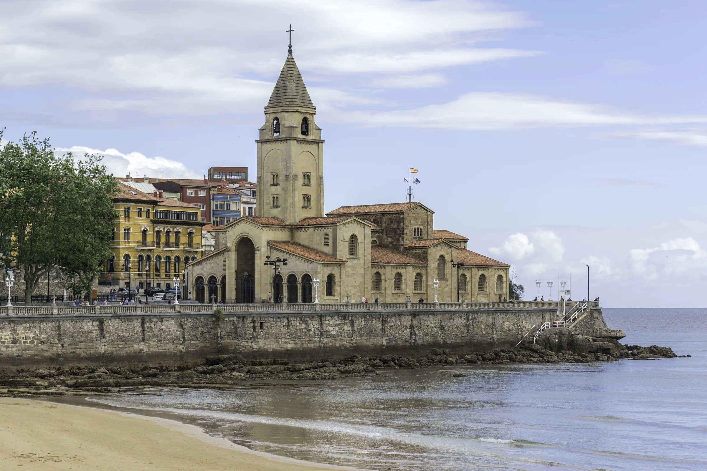 Vista de Gijón