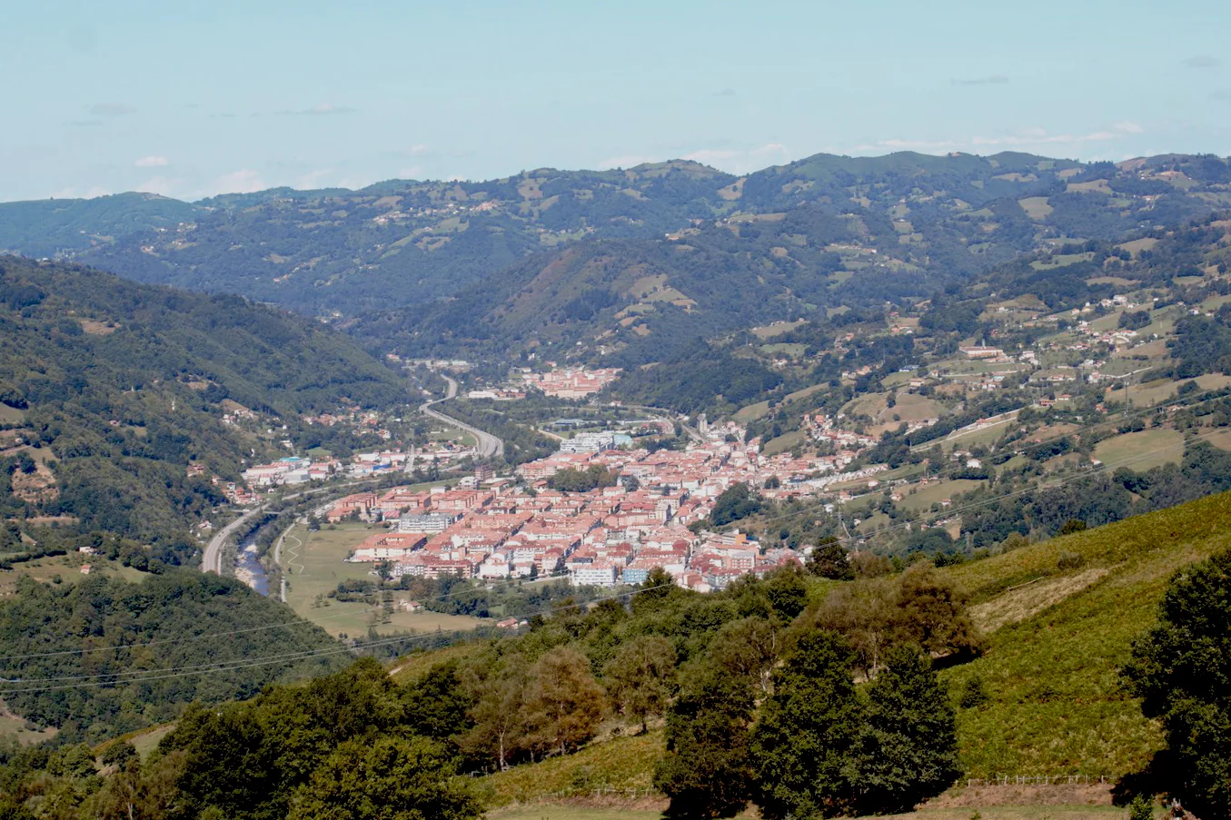 Vista de Laviana