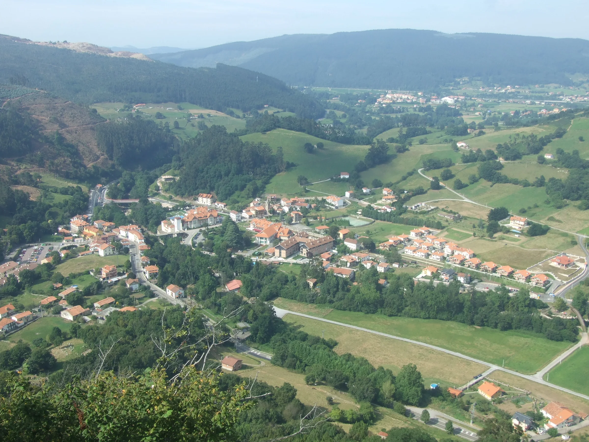 Vista de Puente Viesgo
