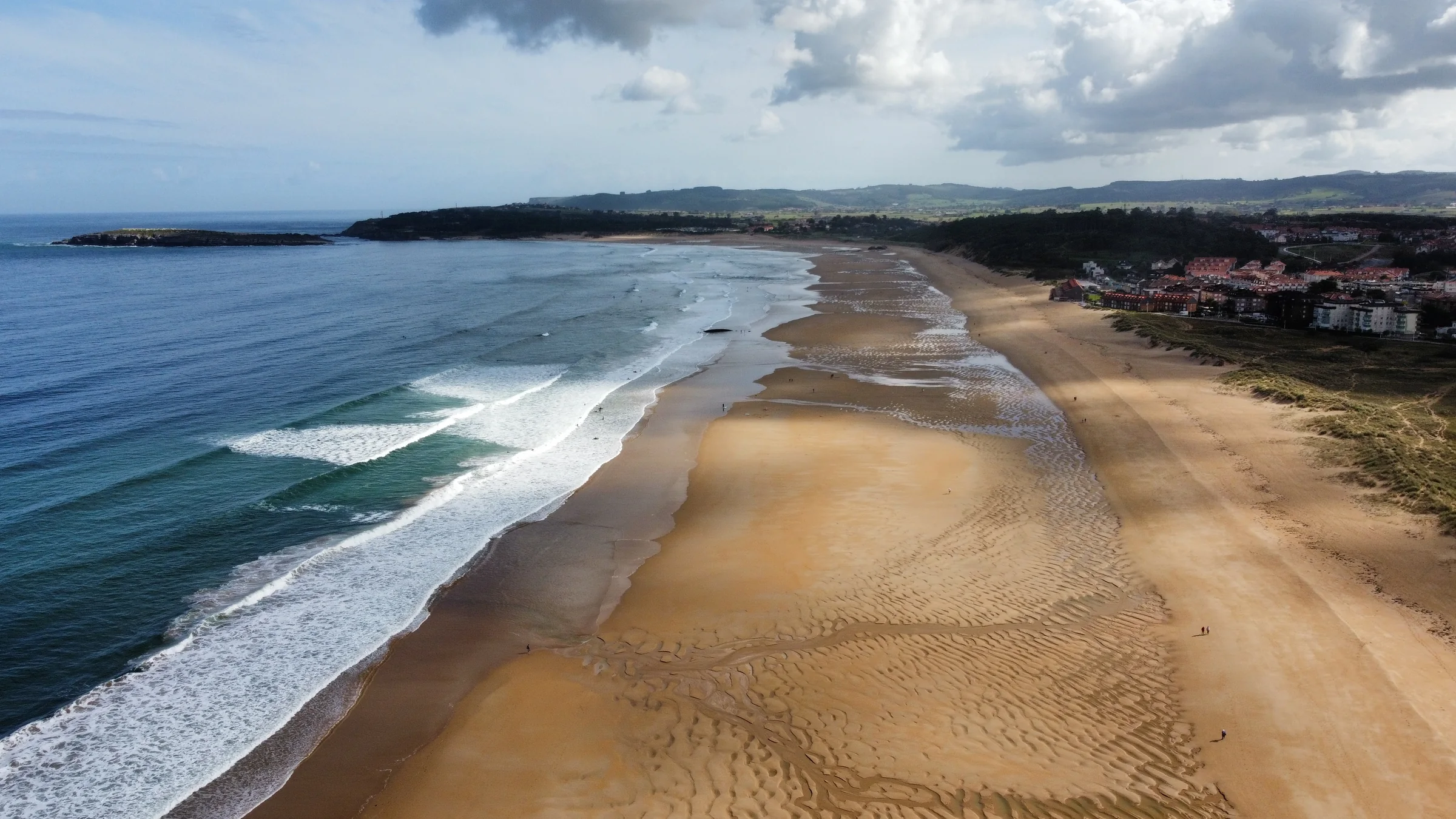 Vista de Ribamontán al Mar