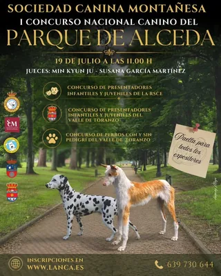 I Concurso Nacional Canino · Alceda