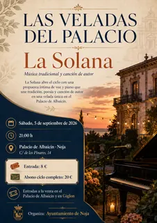 Las Veladas del Palacio: «La Solana» · Noja