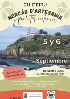 Mercado de Artesanía y Productos Ecológicos Cuideiru · Cudillero