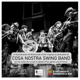 Pasacalles de Cosa Nostra Swing Band · Ribamontán al Mar